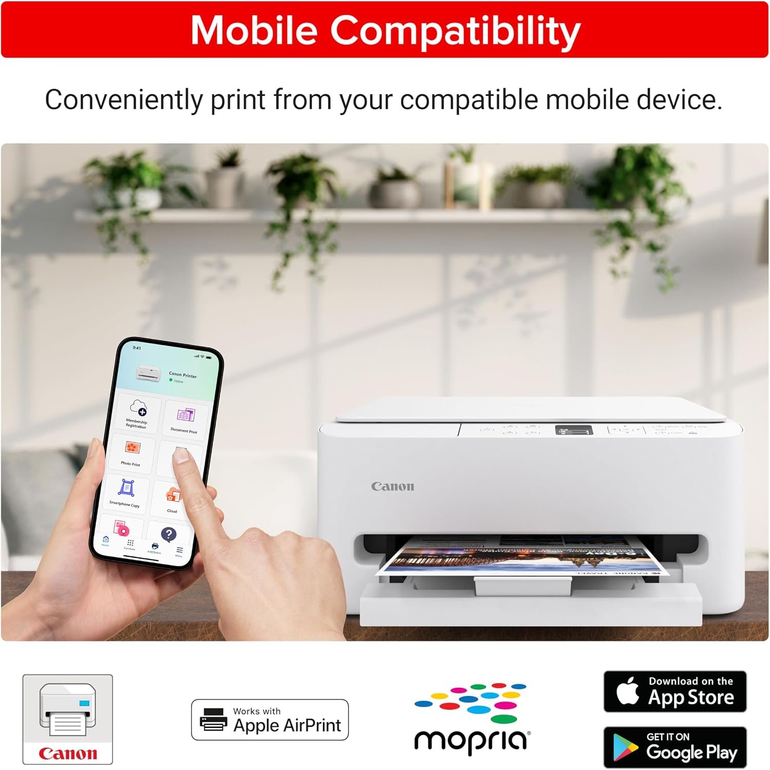Canon PIXMA TS6520 Wireless Color Inkjet Printer