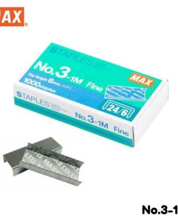 Max Staples NO:3-1M Refill (2 boxes)